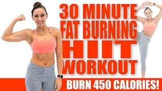 30 Minute FATBURNING HIIT WORKOUT 🔥Burn 450 Calories 🔥Sydney Cummings [upl. by Scully]