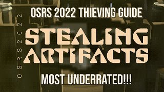 OSRS Most Underrated Thieving Method  2022 200k xphr [upl. by Emyle]