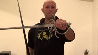 Fencing Medieval arming sword to renaissance sidesword and rapier [upl. by Skier637]