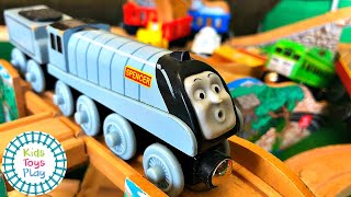 Thomas and Friends  Thomas Train and Brio Spring Time Track Fun Toy Trains for Kids [upl. by Marketa]