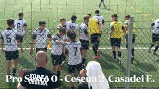 Pro Sesto 0  Cesena 4 [upl. by Novyert]