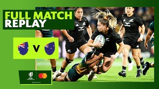 An UNSTOPPABLE Black Ferns performance  Australia vs New Zealand Replay  Pacific Four Series 2023 [upl. by Ezalb]