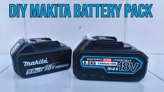 DIY MAKITA 18V BATTERY [upl. by Nohcim]