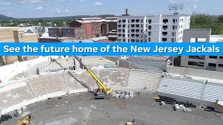 See drone footage of Hinchliffe Stadium in Paterson the new home of the New Jersey Jackals [upl. by Alue262]