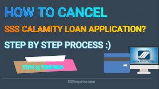 How to Cancel SSS Calamity Loanupdated 2020 [upl. by Fritz426]