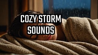 Cozy Up With Thunderstorm Sounds for Ultimate Relaxation [upl. by Vinny]