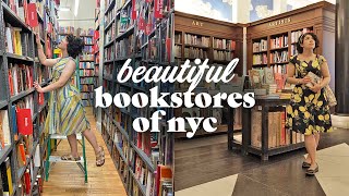 📚 Book Shopping in NYC  7 Beautiful Bookstores of New York 😍 [upl. by Arakat510]