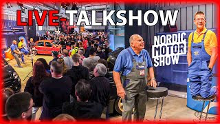 LiveTalkshow  Nordic Motor Show 2024 [upl. by Hsak]