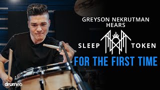 Greyson Nekrutman Hears Sleep Token For The First Time [upl. by Iliam]