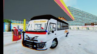 ‼️ Toyota Coaster g4 🥷💥 estilo Guatemala 🇬🇹 Allison💜 para protón bus simulator review 🫢 [upl. by Otrebmal]