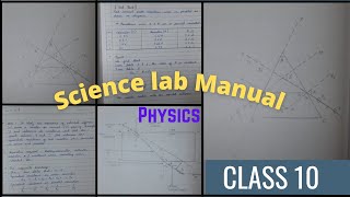 Class 10th Science Practical Manual Lab Manual  CBSE For Physics only [upl. by Gerdeen]