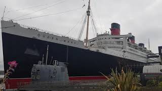 RMS Queen Mary blows her horn [upl. by Iraj852]