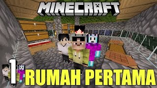 BASECAMP PERTAMA ft 4Brothers  Minecraft Adventure Indonesia 1 [upl. by Bobbye]