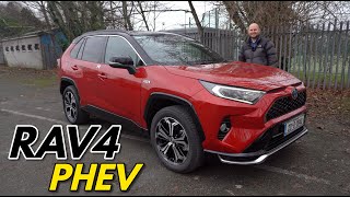 Toyota RAV4 PHEV plugin hybrid review  Better than a full EV [upl. by Oniskey]