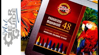 KohINoor Progresso Aquarell Review [upl. by Naellij]