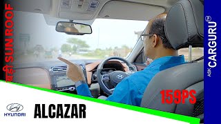 Hyundai ALCAZAR Petrol 🔥असली Drive Review 🔥 Super Powerfull 🔥 Ask CARGURU [upl. by Bennett1]