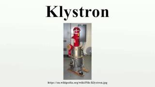 Klystron [upl. by Eslek337]