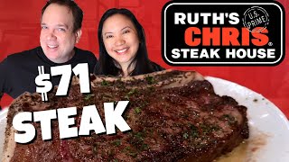 We Tried a 71 Steak at Ruths Chris Steak House and Heres What Happened [upl. by Nordek]