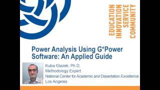 Power Analysis Using GPower Software An Applied Guide [upl. by Bigford261]