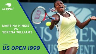 Serena Williams vs Martina Hingis Full Match  1999 US Open Final [upl. by Mavilia]