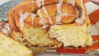 Cinnamon Rolls Buns Recipe Demonstration  Joyofbakingcom [upl. by Eikkin]