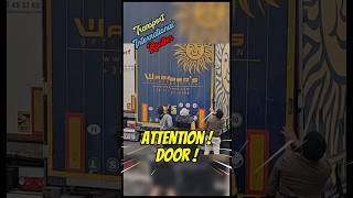 Attention Door  truckdriver hungarocamion waberers lkwfahrer camion camionista [upl. by Kier]