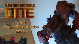 transformers one trailer stop motion part 4 [upl. by Angelita]