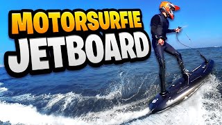 MOTORSURFIE Jetboard Alpha  First Look [upl. by Scoles]