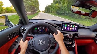 2021 Lexus IS 350 AWD F Sport  POV First Impressions [upl. by Aicad351]