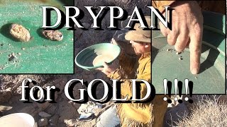 HOW TO DRY PAN  For Gold NewEasy Method ask Jeff Williams [upl. by Arualana978]