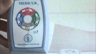 Medicur Magnetic Pain Relief Demonstration [upl. by Htebasil633]