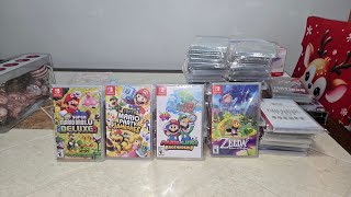 over 90 sealed switch games in collection included every mario related zelda final fantasy title [upl. by Fields766]