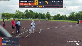 G2 Heat VanZant 18 vs Showtime Fastpitch 20240728 [upl. by Nnanaej]