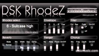 DSK RhodeZ  Free VST [upl. by Gnoc]