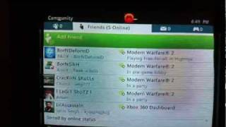 How to fix not getting invites Xbox 360 [upl. by Anwadal427]