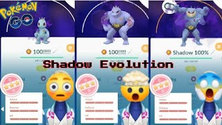 100 IV Shadow Machop Evolution line  Pokémon Go shorts [upl. by Consalve]