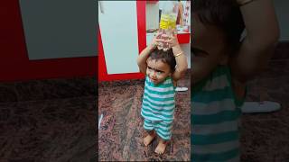 Bottle dance😂cutebaby kerala comedyvideos funny dance animal animalshorts Allusnest [upl. by Haronid]