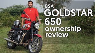 BSA Goldstar 650 Detailed Ownership Review [upl. by Valerye956]