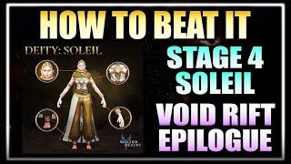 Stage 4 Soleil Boss FULL GUIDE  Void Rift Epilogue NO ANCIENT EXCLUSIVE HEROES ⁂ Watcher of Realms [upl. by Pinto829]