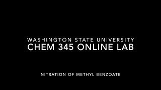 Nitration of Methyl Benzoate [upl. by Hatcher]