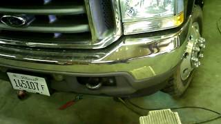 Ford Super Duty tightening the steering gear box [upl. by Ecienahs393]