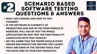 Scenario Based Software Testing Interview Questions amp Answers  Part 2 [upl. by Bettzel]