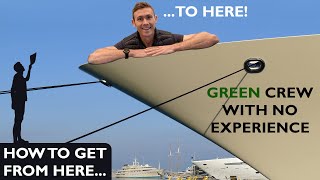 How To Get A Job On A Yacht With NO EXPERIENCE  Tips For Aspiring Yacht Deckhands And Stews [upl. by Lairbag]