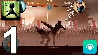 Shadow Fight 2  Gameplay Walkthrough Part 1  Act 1 iOS Android [upl. by Oniratac]