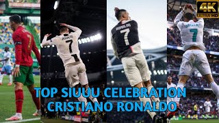 Cristiano Ronaldo siuuu celebration [upl. by Ayiak]