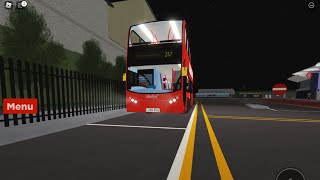 FULL ROUTE VISUAL l Abellio bus 257 from Stratford  Walthamstow Central  LampE  Roblox [upl. by Htebizile]