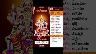 9th January 2025  రాశి ఫలాలు  Daily Panchangam and Rasi Phalalu Telugu  Nithra Telugu Calendar [upl. by Ainirtac]