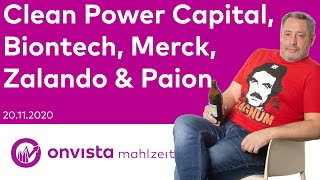 Mahlzeit Live Biontech Merck Zalando Paion amp ist Clean Power Capital der neue Wasserstoff Star [upl. by Wesley]