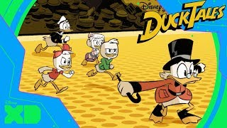 DuckTales  Theme Song  Official Disney XD UK [upl. by Atteuqahc]