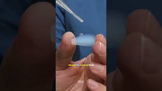 Aerogel meterial 🤯 science sciencefacts shorts [upl. by Onnem]